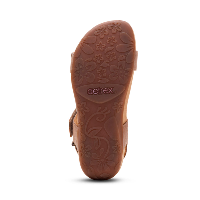 Leslie Arch Support Sandal #color_taupe