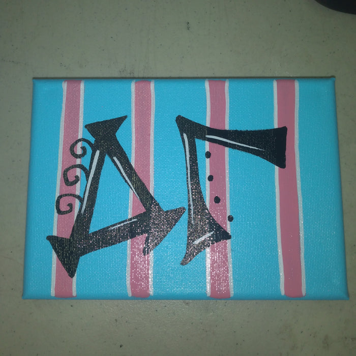 Letters Canvas - Delta Gamma