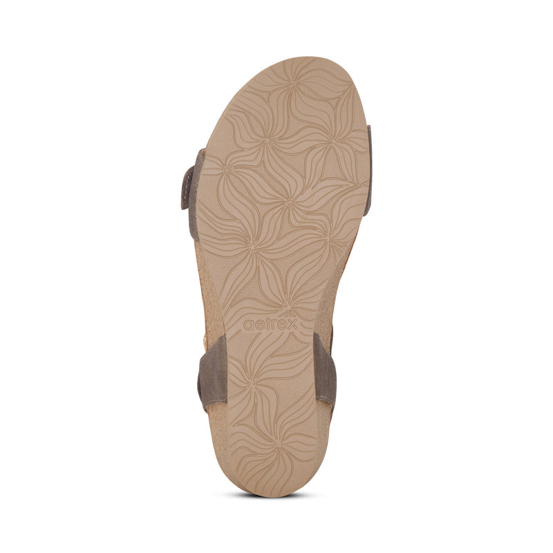 Lexa Quarter Strap Wedge #color_bronze