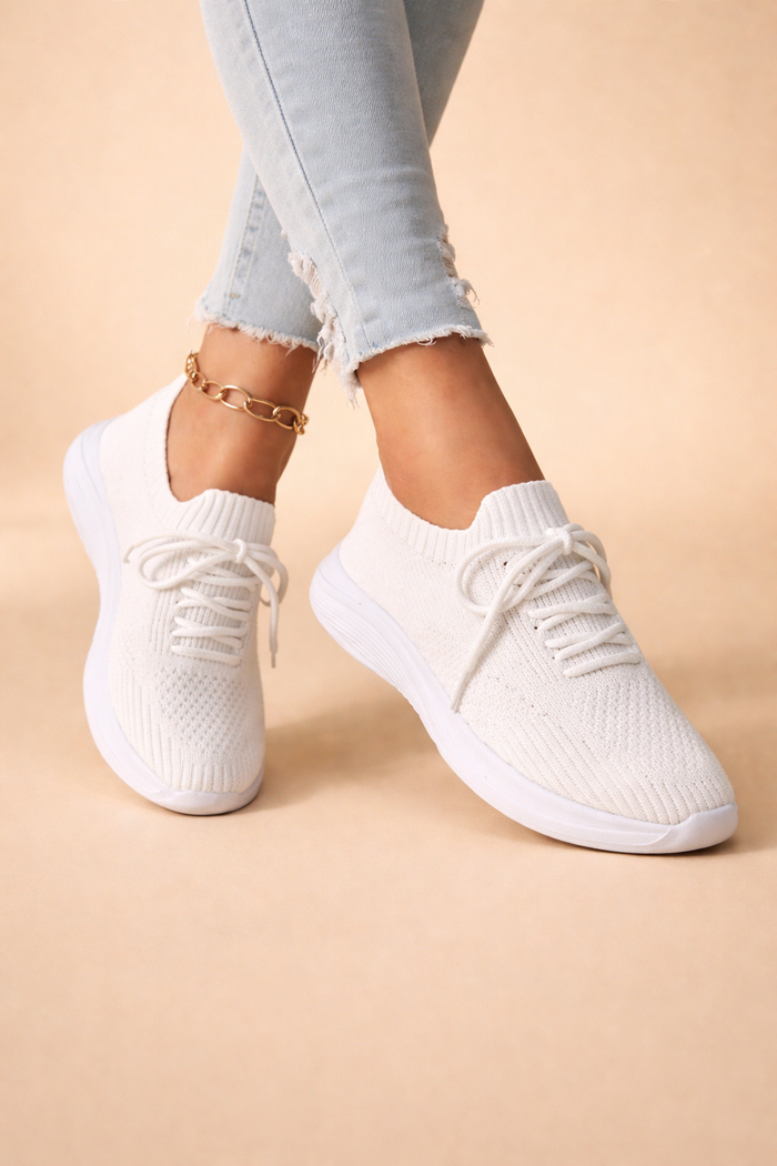 Lidia | Women’s Lightweight Casual Sneakers with Knit All-Day Comfort