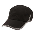Lightweight Ponytail Hole Yoga Cap - Angela & William Hats Cap Epoch Hats CP2788BK Black
