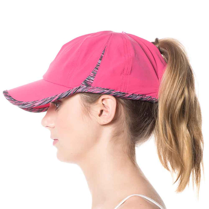 Lightweight Ponytail Hole Yoga Cap - Angela & William Hats Cap Epoch Hats