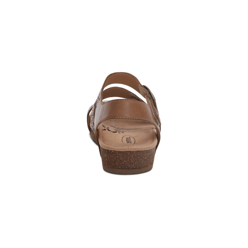 Lilly Adjustable Quarter Strap Sandal #color_taupe-cutout