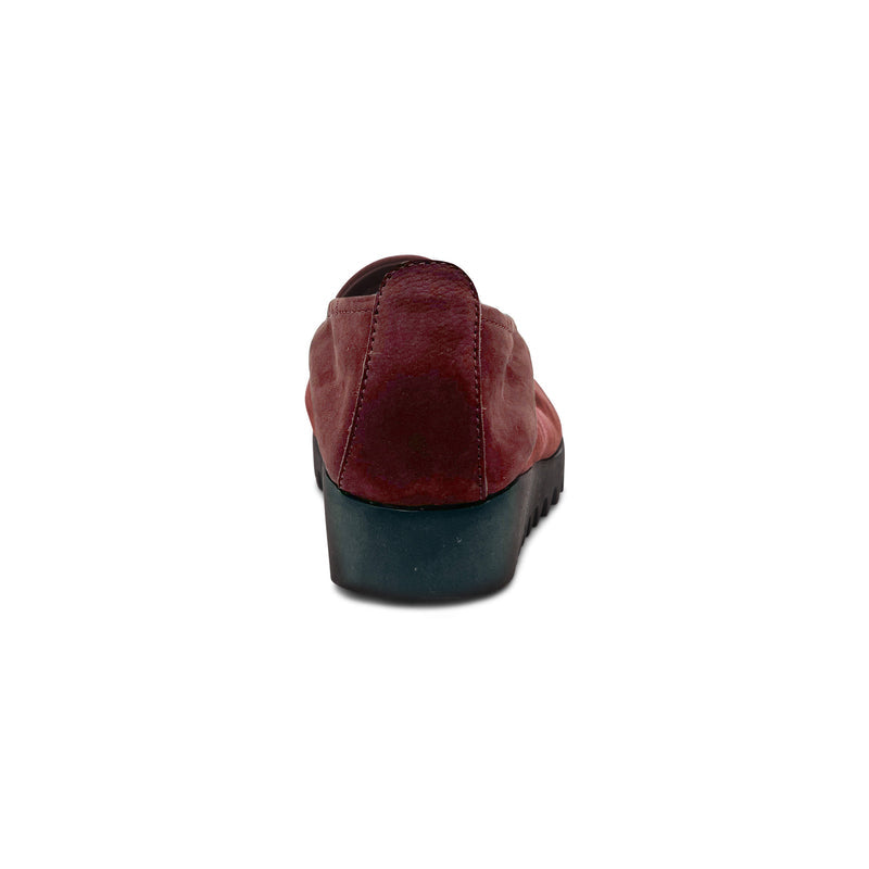 Liz Slip On Flat #color_burgundy