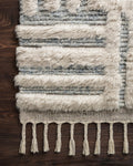 Loloi Khalid Ivory / Sky Rug - Chapin Furniture