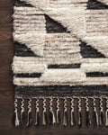 Loloi Khalid Natural / Black Rug - Chapin Furniture