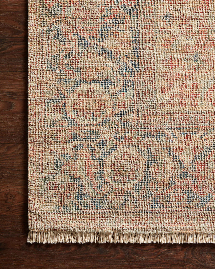 Loloi Priya Brick / Navy Rug - Chapin Furniture