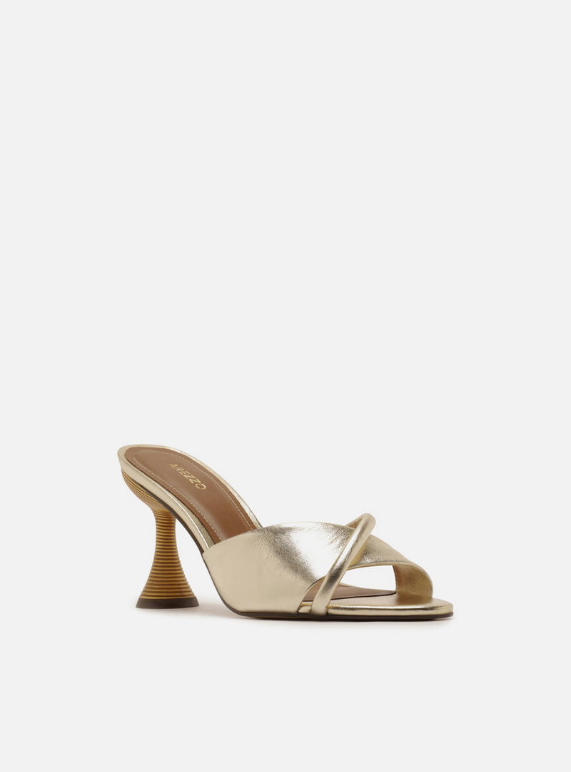 Luca High Stiletto Leather Sandal Sandals U/26