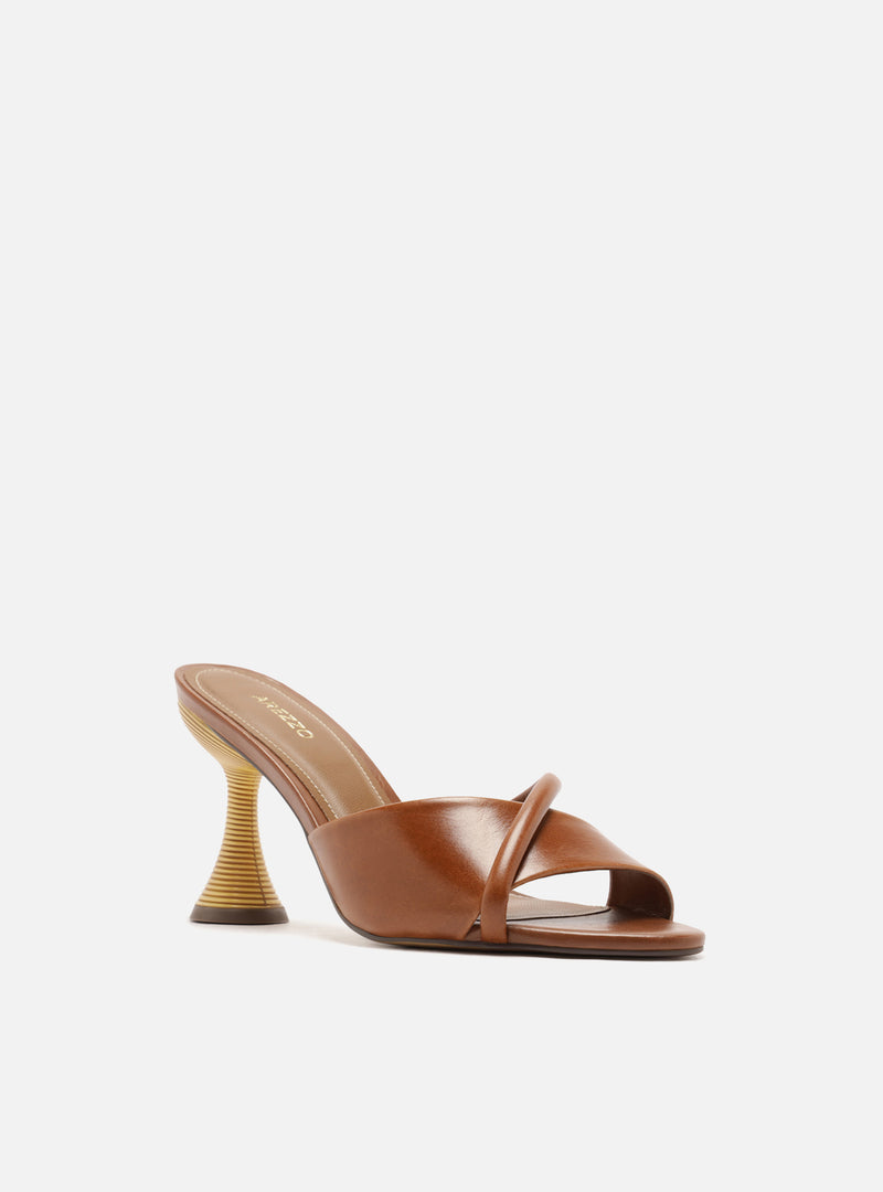 Luca High Stiletto Leather Sandal Sandals U/26