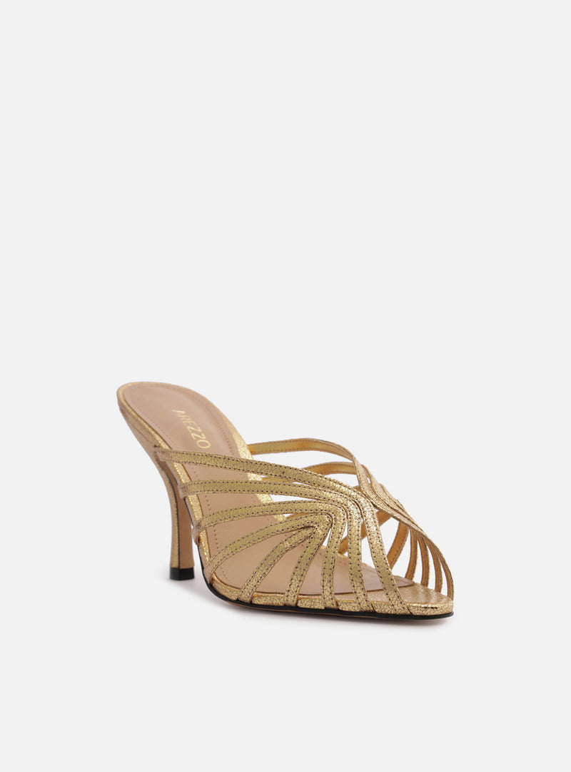 Lucia High Stiletto Mule Sandals R/26