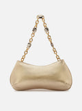 Luna Small Leather Baguette Handbags F/25