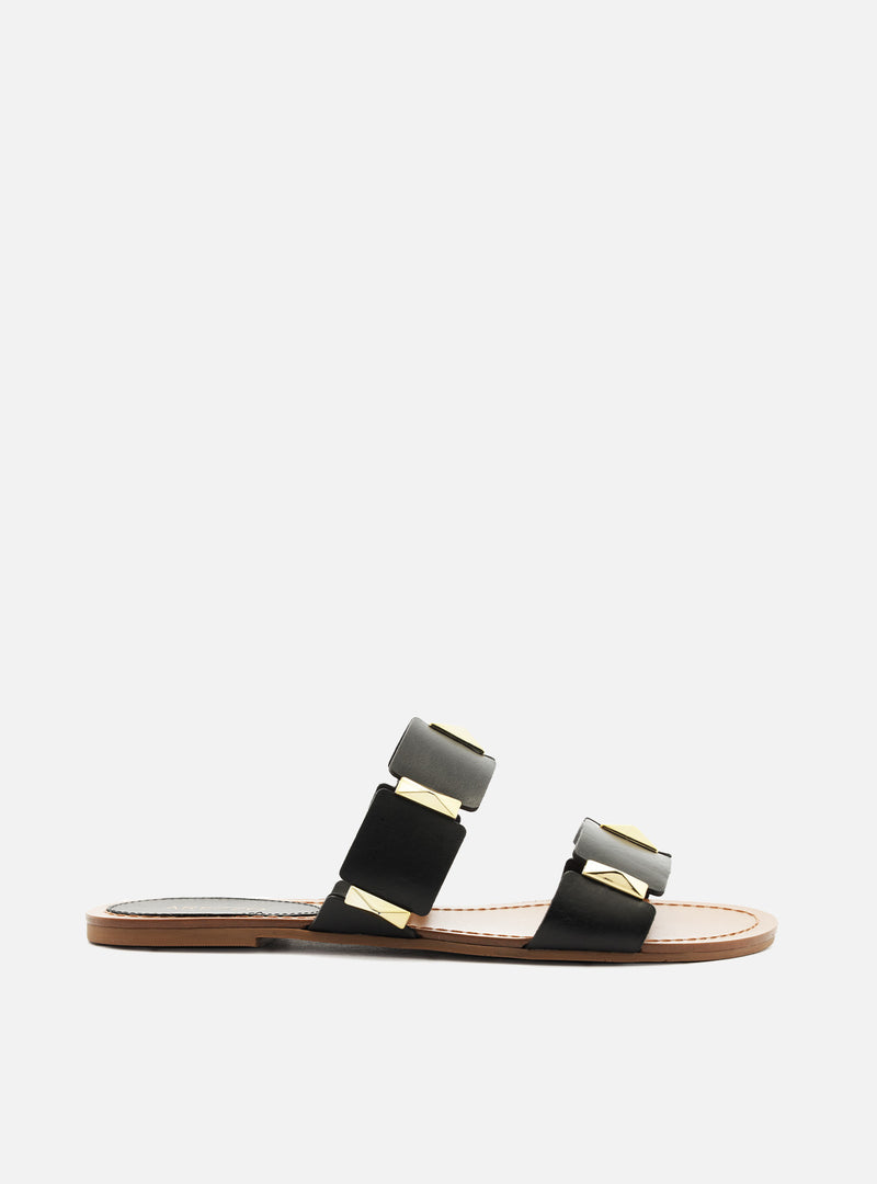 Lyra Leather Sandal Flats R/26