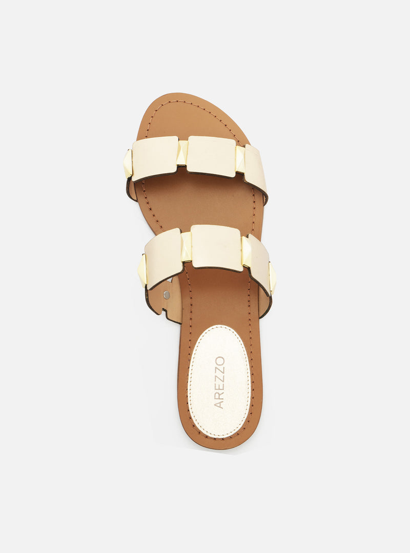 Lyra Leather Sandal Flats R/26
