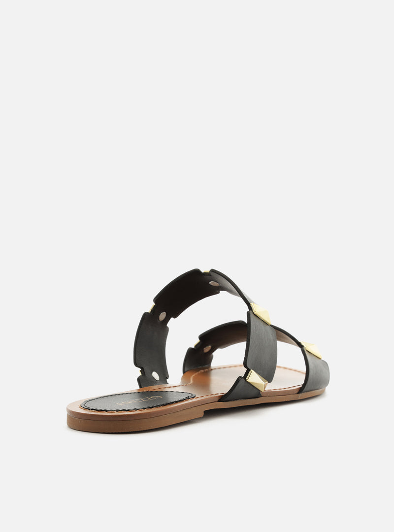 Lyra Leather Sandal Flats R/26