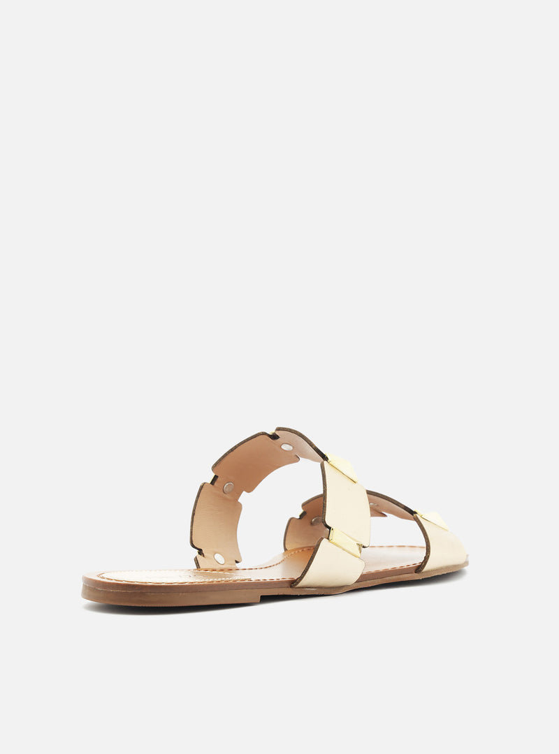 Lyra Leather Sandal Flats R/26