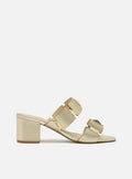 Lyra Mid Block Leather Sandal Sandals R/26