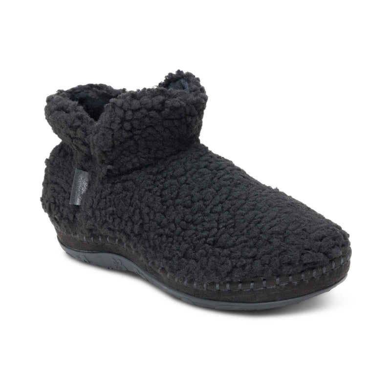 Malina Arch Support Slipper #color_black