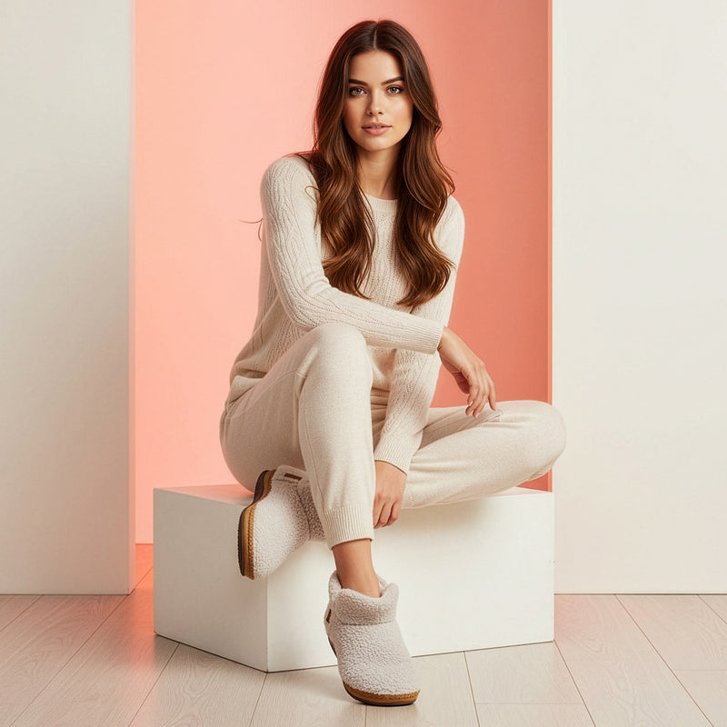 Malina Arch Support Slipper #color_tan