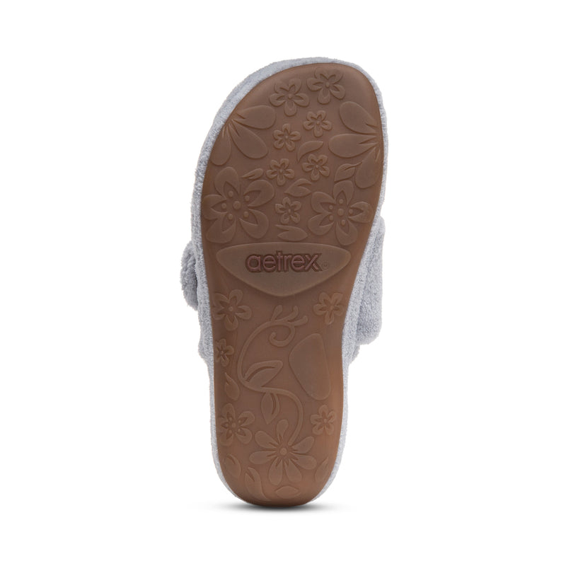 Mandy Closed Toe Slipper #color_grey