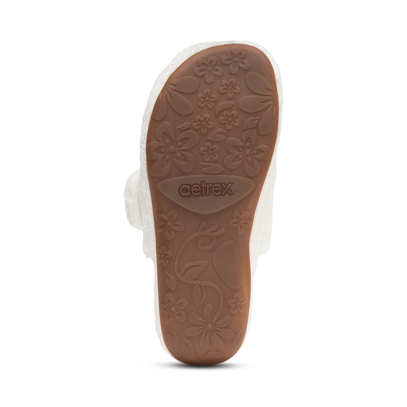 Mandy Closed Toe Slipper #color_ivory