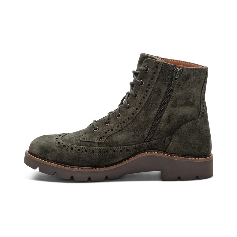 Margot Lace-Up Boot #color_dark-green