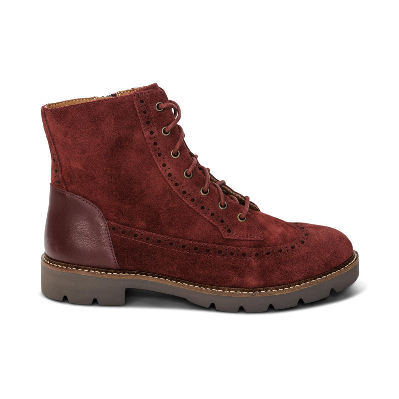 Margot Lace-Up Boot #color_dark-red