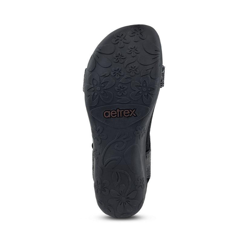 Maria Studded Quarter Strap #color_jeweled-black