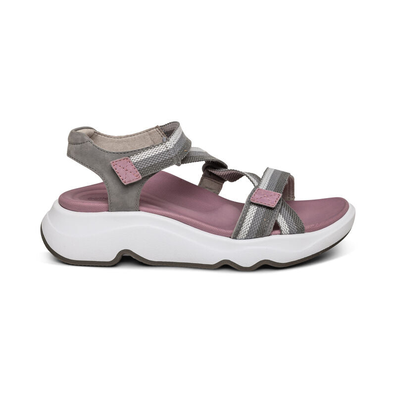 Marz Adjustable Sport Sandal #color_grey