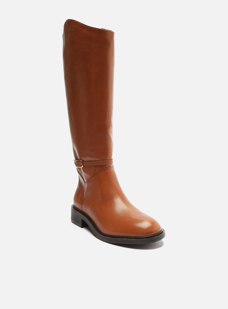 Mckenna Leather Block Boot Boots FALL 24