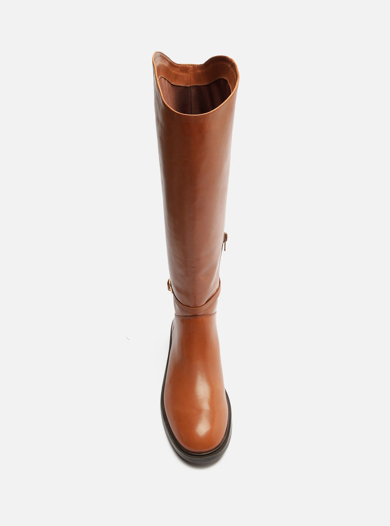 Mckenna Leather Block Boot Boots FALL 24