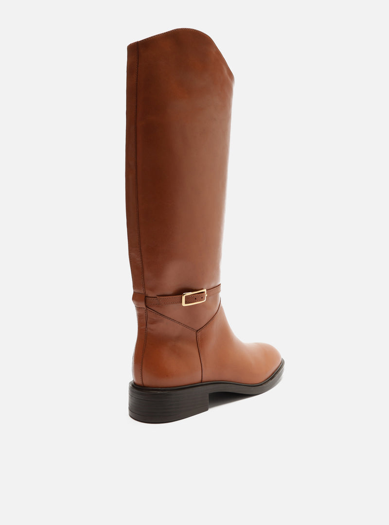 Mckenna Leather Block Boot Boots FALL 24