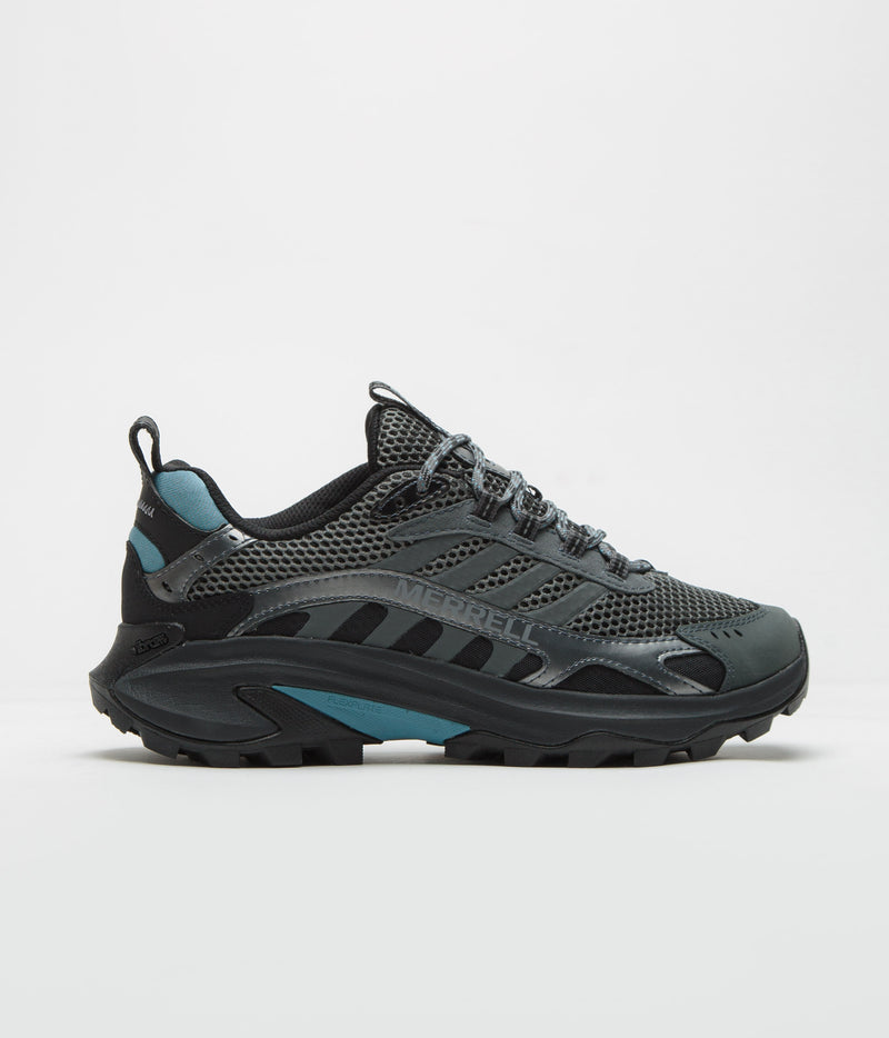 Merrell Moab Speed 2 Vent 2K SE Shoes in Alloy and Black