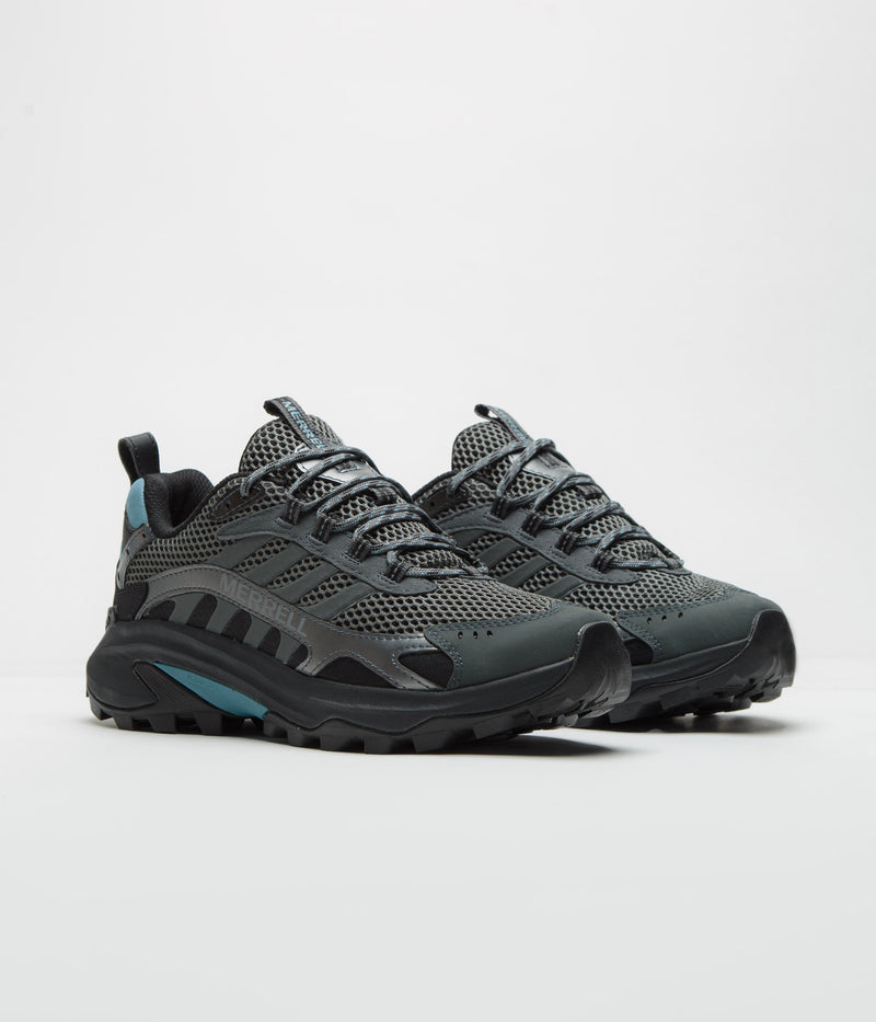 Merrell Moab Speed 2 Vent 2K SE Shoes in Alloy and Black