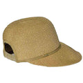 Metallic Ponytail Facesaver Hat - Sun 'N' Sand Hats Facesaver Hat Sun N Sand Hats hh1447B tn Tan-Gold M/L (57-59 cm)