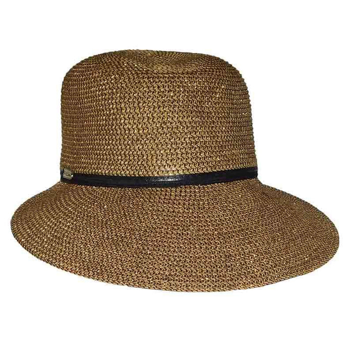 Metallic Ponytail Facesaver Hat - Sun 'N' Sand Hats Facesaver Hat Sun N Sand Hats