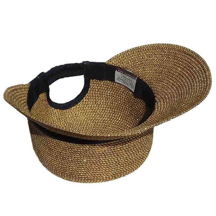 Metallic Ponytail Facesaver Hat - Sun 'N' Sand Hats Facesaver Hat Sun N Sand Hats