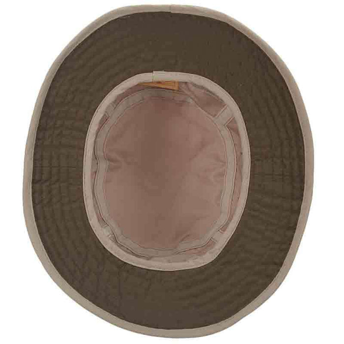 Microfiber Boonie with Colorful Underbrim - Tropical Trends Bucket Hat Dorfman Hat Co.