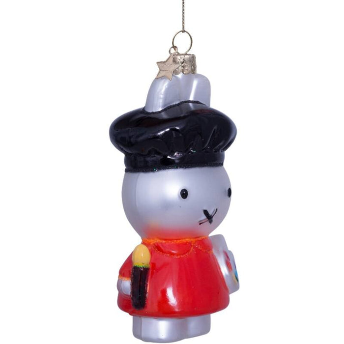 Miffy Artist Glass Ornament
