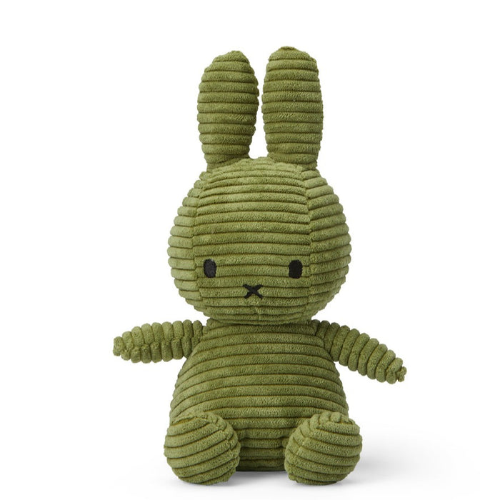 Miffy Sitting Corduroy Olive Green