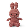 Miffy Sitting Corduroy Plush Dusty Rose