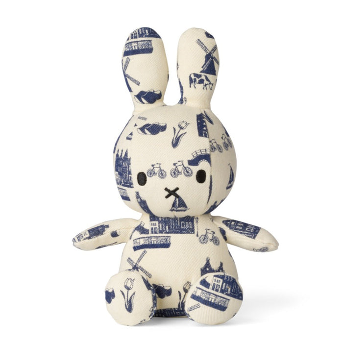 Miffy Sitting Dutch Denim Plush