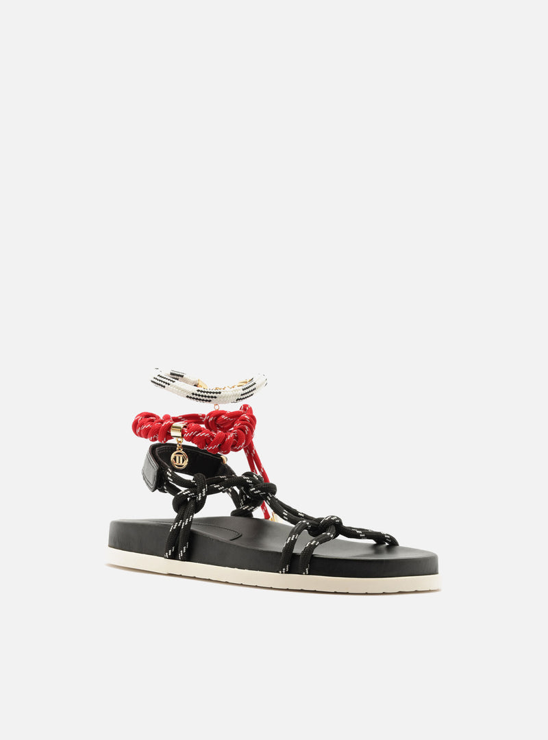 Miranda Flatform Leather Flat Sandal Flats SPRING 25