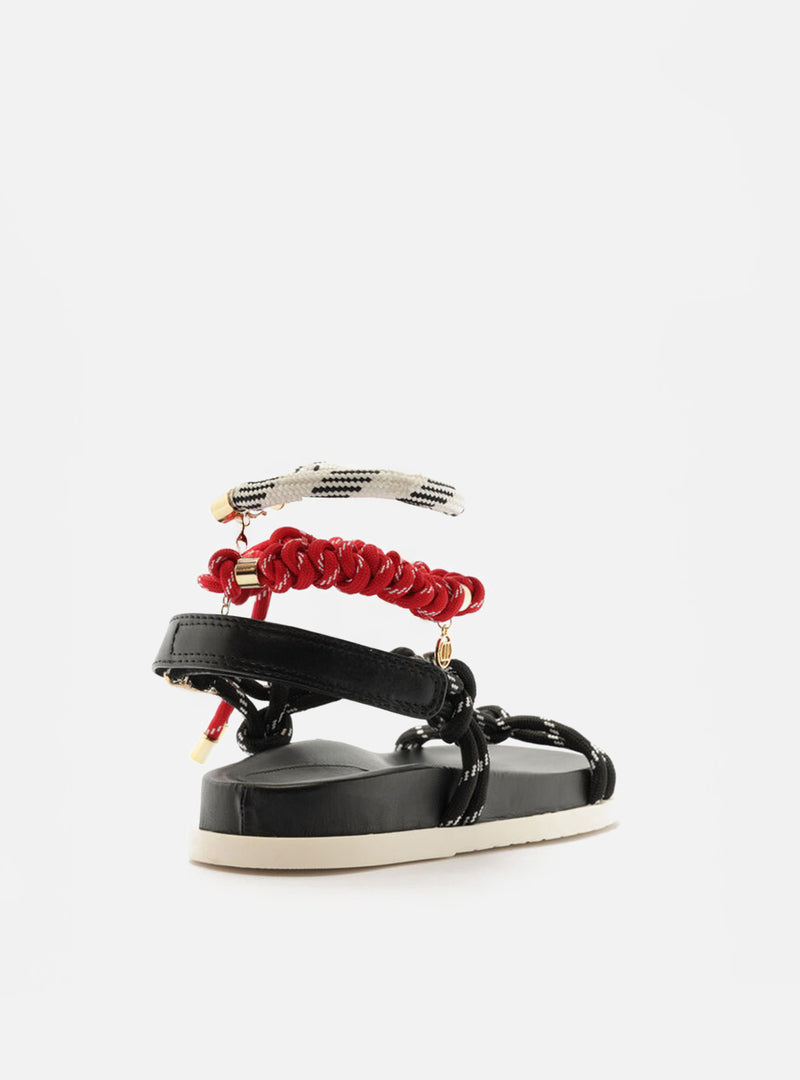 Miranda Flatform Leather Flat Sandal Flats SPRING 25