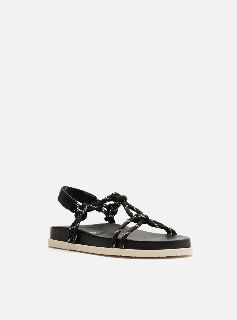 Miranda Flatform Leather Flat Sandal Flats SPRING 25