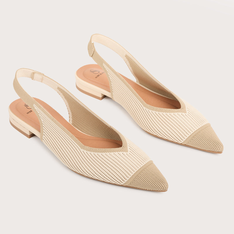 Miss Elastic Cherry - Camel/Beige