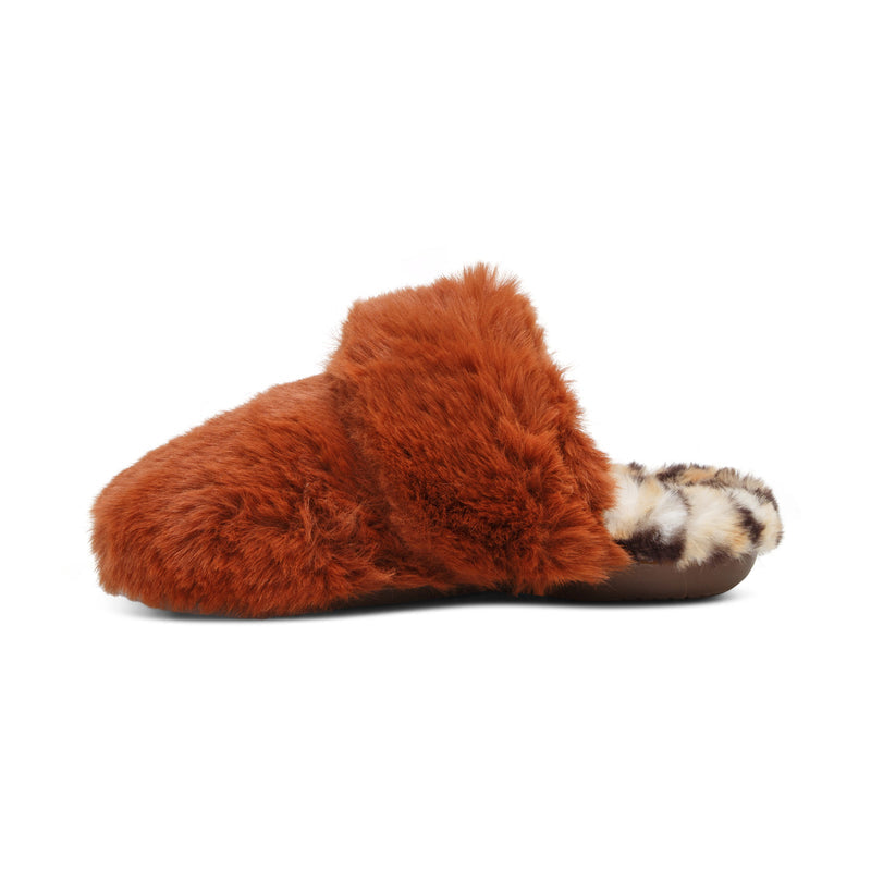 Misty Arch Support Slipper #color_rust