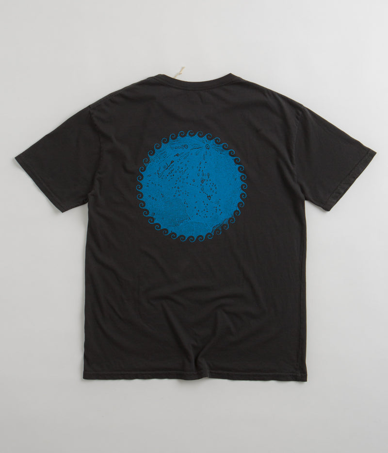 Mollusk Celestial T-Shirt in Faded Black