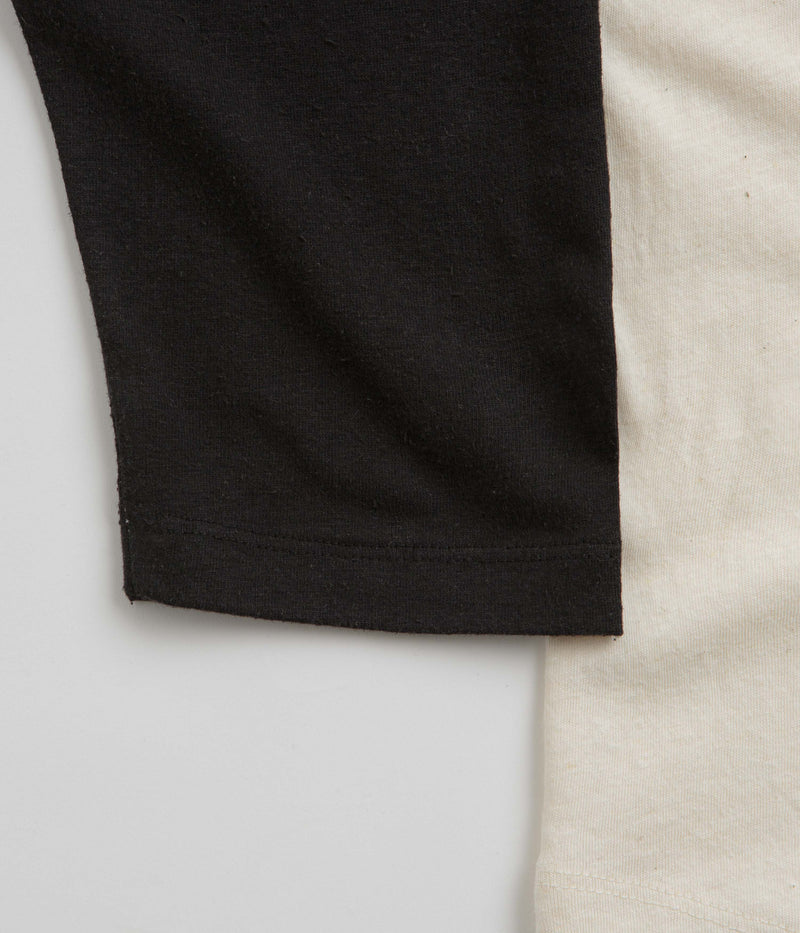 Mollusk Hemp Baseball T-Shirt in Black