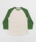 Mollusk Hemp Baseball T-Shirt in True Green