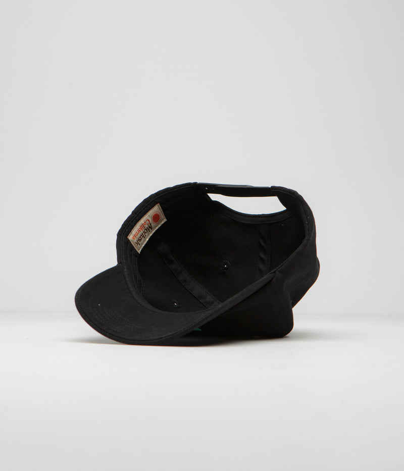 Mollusk Peace Cap in Faded Black